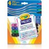 Crayola Project Metallic Outline Markers – Set of 4